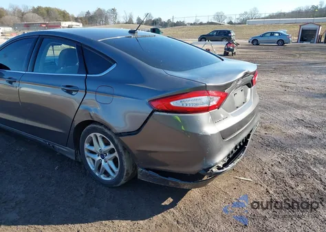 2014 Ford Fusion Se from USA, damaged, VIN 1FA6P0H7XE5393691